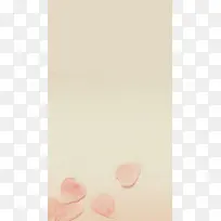 粉色玫瑰花瓣H5背景素材