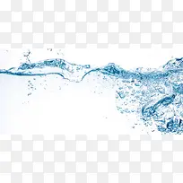 清新水纹背景