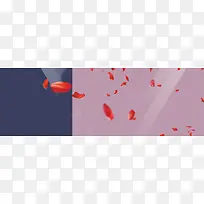 红蓝 背景 banner