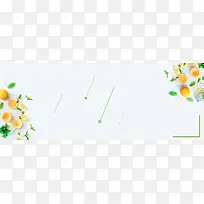 柠檬夏季清凉简约薄荷海报banner