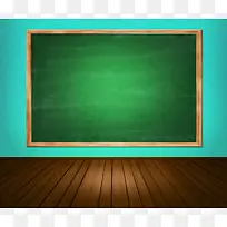 绿色黑板教育培训背景素材
