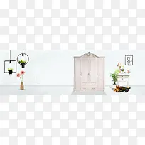 文艺橱柜家居促销banner