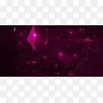 简约星空闪耀紫色背景素材