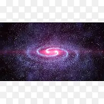 璀璨星空太极星系海报背景