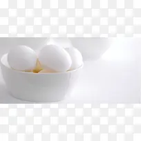 厨房场景白色鸡蛋