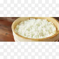 盆裝的米饭背景图