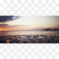 水面上溅起的水花