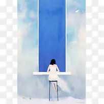 简约宣传海报设计