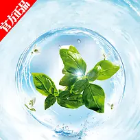 化妆品清新文艺主图