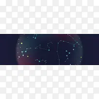 夜空星系背景