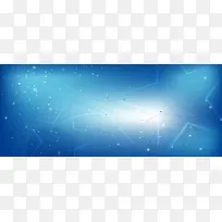 蓝色梦幻星空星纹背景