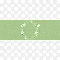 质感底纹花边边框banner