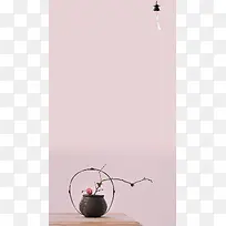 日式日系花枝初秋促销饰品促销