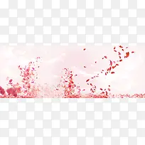 淘宝商务女装banner背景