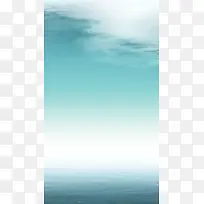 湖镜面H5背景