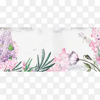 淘宝手绘水彩花卉