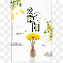 爱在重阳重阳节赏菊