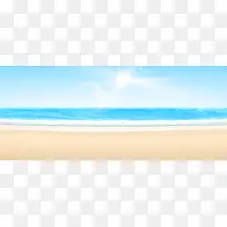 沙滩海浪背景