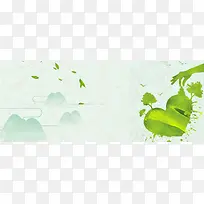 保护地球奉献爱心手绘绿色banner