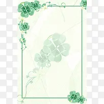 文艺清新古风植物