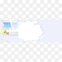 卡通背景海报
