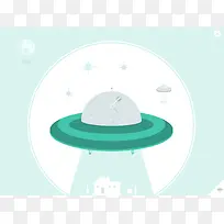 UFO背景素材