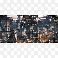 插画背景图