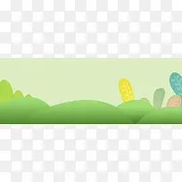 小清新全屏海报banner