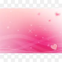 唯美粉色渐变曲线婚纱海报背景模板