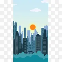 城市背景