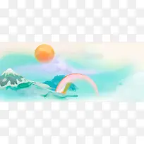 梦幻手绘背景装饰