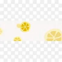 手绘柠檬背景