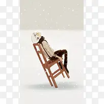 冬季冥想海报设计