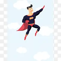 618超级老爸购物节海报设计
