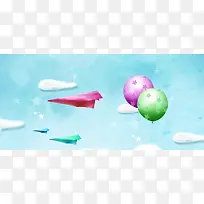 淘宝创意天空背景