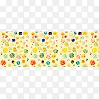 卡通贝壳壁纸背景banner