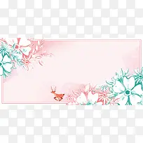 简约婚礼创意白色背景