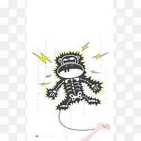 手绘唯美海报设计