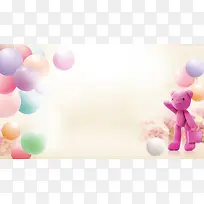 玩具广告背景