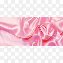 粉红色珠宝砖石丝绸布料