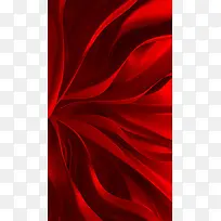 红色丝绸质感h5背景图