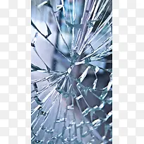 破碎玻璃H5背景
