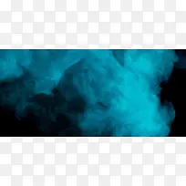 蓝色烟雾纹理质感图