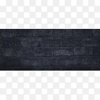 黑色砖墙背景