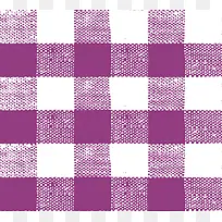 布纹紫色与白色格子背景矢量图