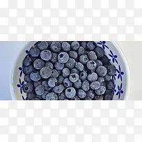 蓝莓水果背景