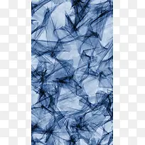 丝绸纹理蓝色海报素材H5背景