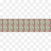 古典花纹banner