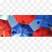 雨伞背景