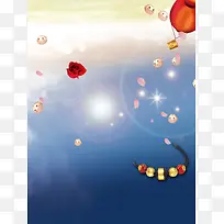 情人节海报背景素材